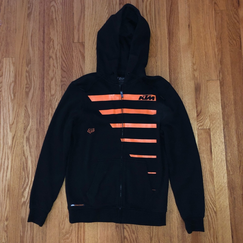 FOX KTM Zip-up Hooded Sweatshirt